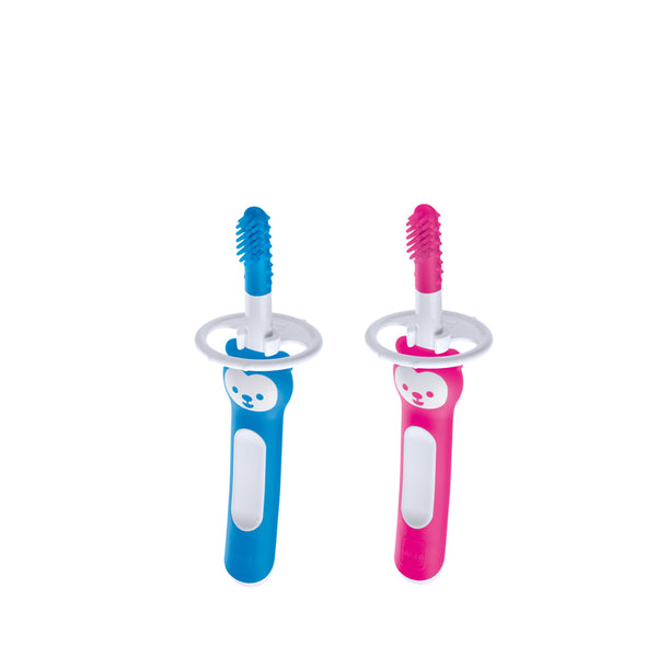 MAM Baby's Gum Massager - Blue, Pink (3 months+)