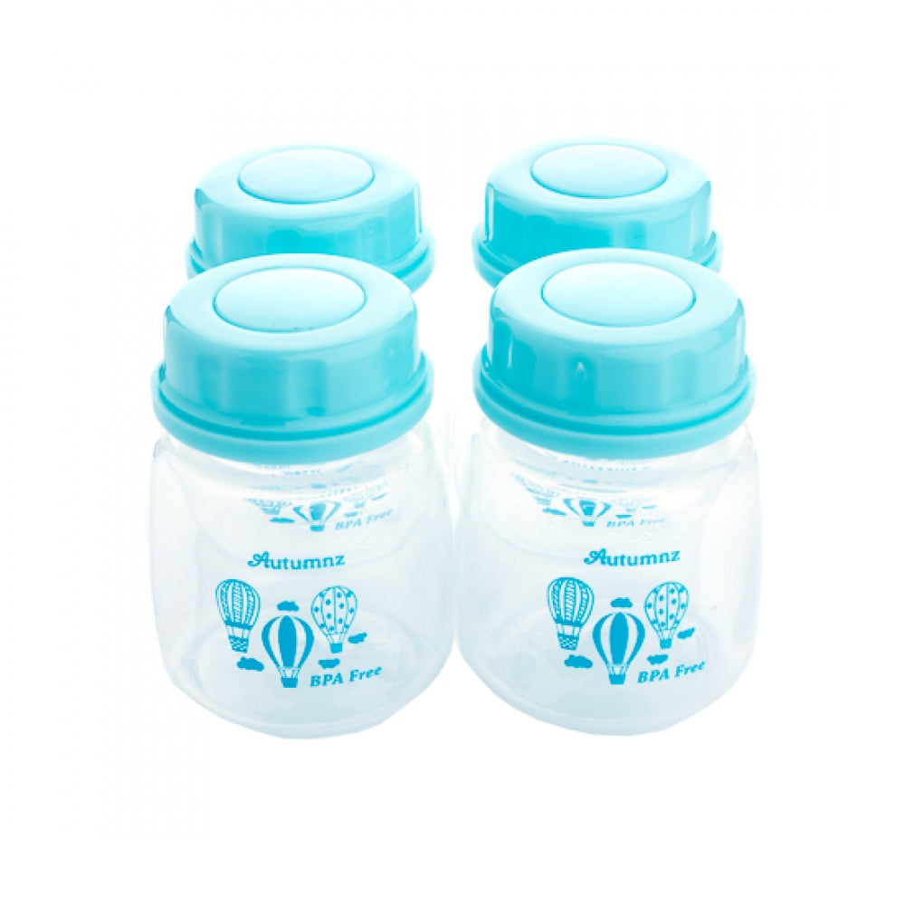 AUTUMNZ Standard Neck Breastmilk Storage Bottles 2oz (4 btls) - Up