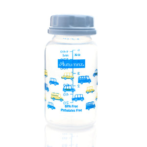 AUTUMNZ Standard Neck Breastmilk Storage Bottles 5oz (4 btls) - Beep Beep