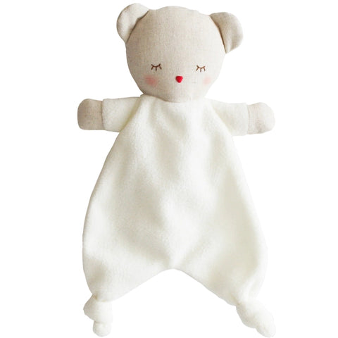 [Alimrose] — Baby Bear Comforter Ivory