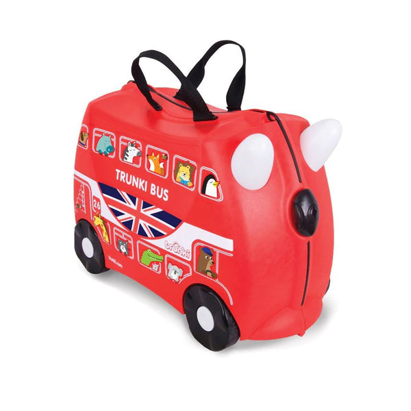 TRUNKI Ride On Luggage — Boris The Bus