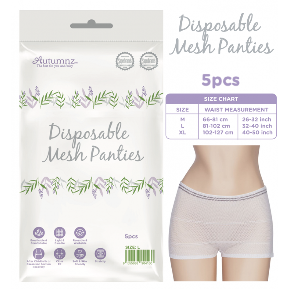 Autumnz Disposable Mesh Panties – Bloom and Bless