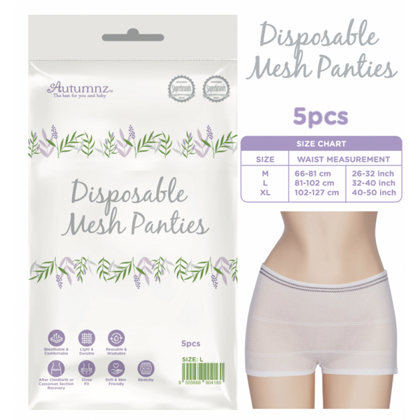 Autumnz Disposable Mesh Panties