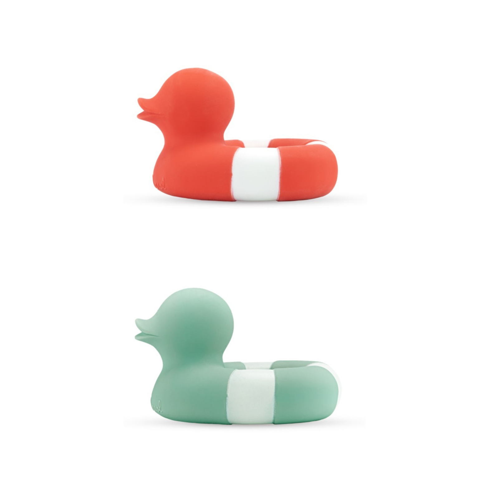 [Oli&Carol] Natural Rubber Teethers & Bath Toys: Flo the Floatie Duck
