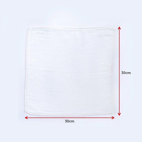 [Suzuran Baby] Gauze Handkerchief 5pcs