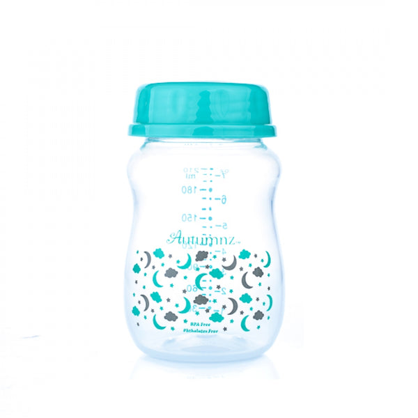 Autumnz Wide Neck Storage Bottles 7oz (4btls) - Lullaby Turquoise