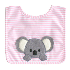 [Alimrose] — Baby Koala Bib Pink