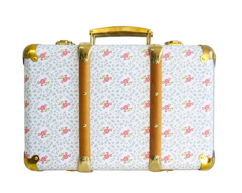 ALIMROSE Mini Vintage Briefcase - Honey Tree Floral
