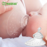 Haakaa Silicone Breastfeeding Nipple Shield with Orthodontic Nipple