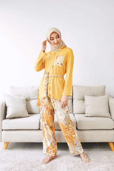 Haura Pajama Mustard
