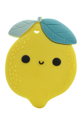 Silicone Teether - Lemon | Loulou Lollipop