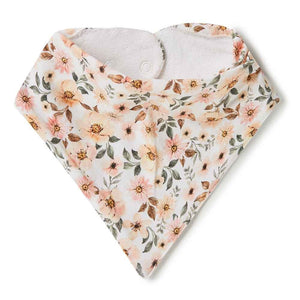 [Snuggle Hunny] Dribble Bandana Bib - Spring Floral