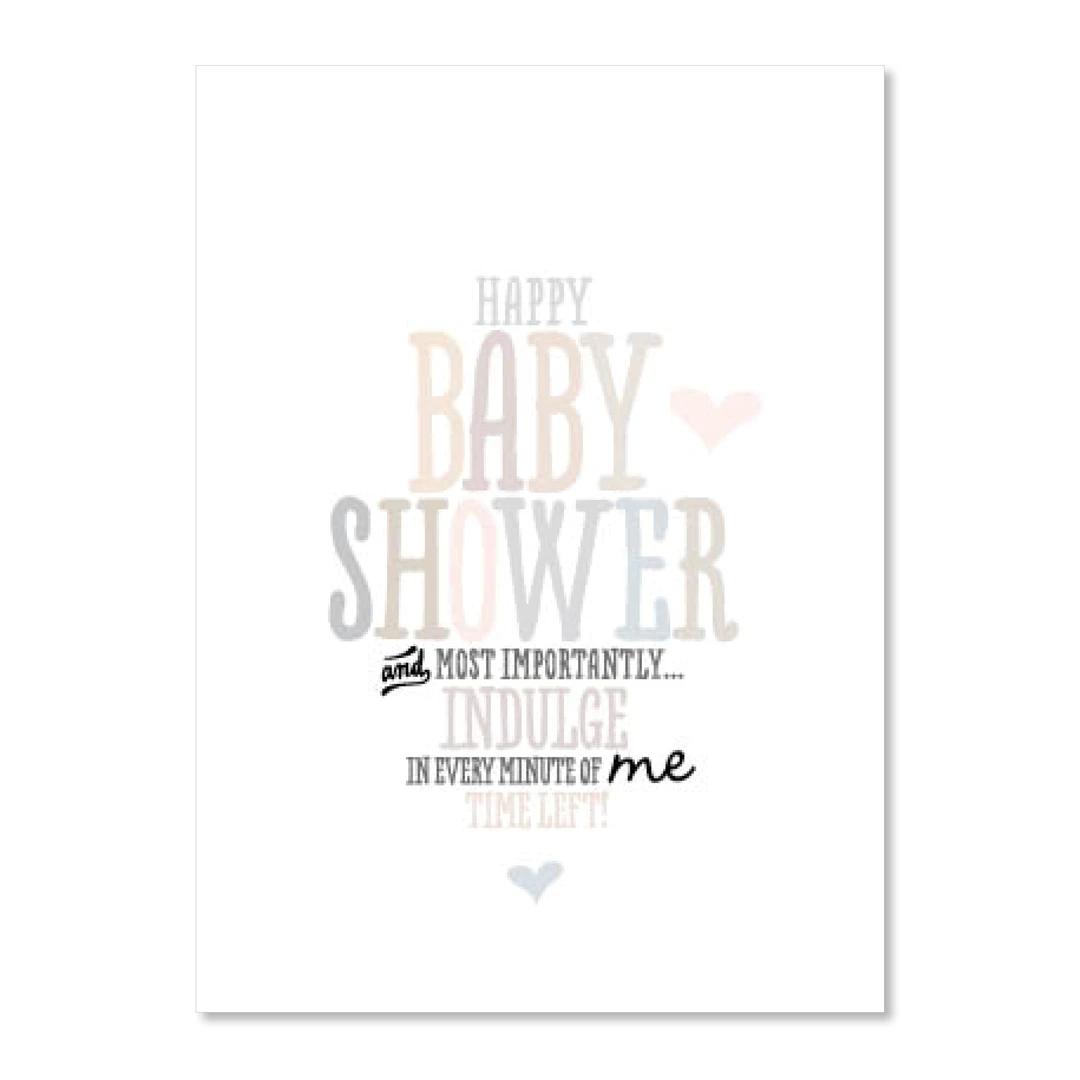 [Just Smitten] Baby Shower Words of Wisdom