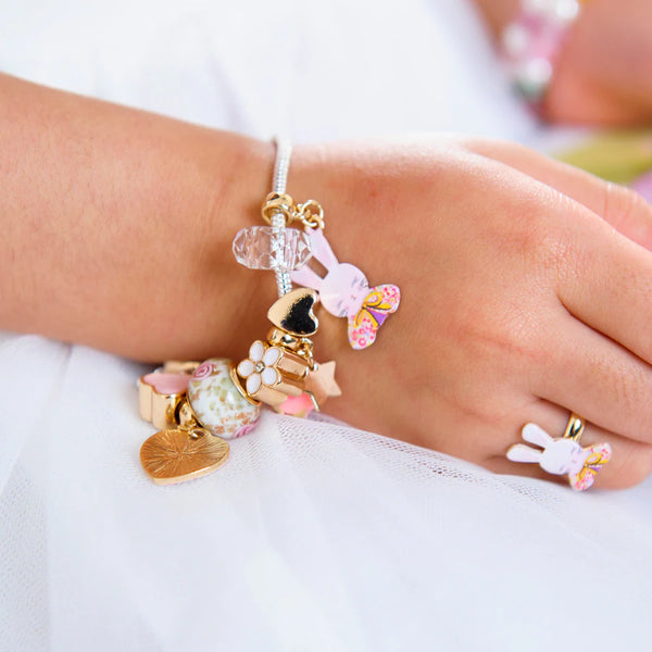 [Lauren Hinkley] Petite Fleur BunBun charm bracelet