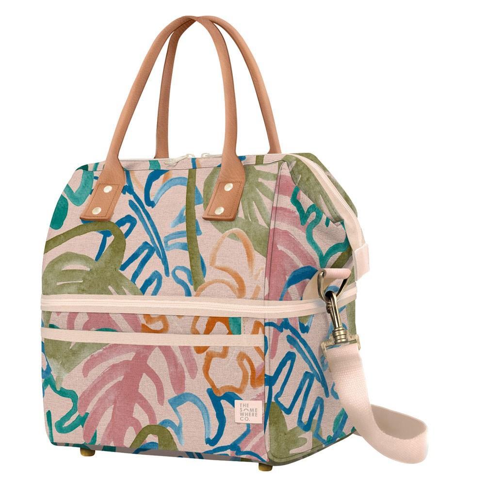 The Somewhere Co. Cooler Bag - Wild Monstera