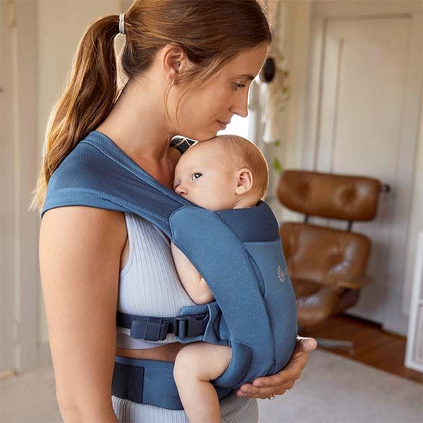 Ergobaby Embrace Soft Air Mesh Newborn Baby Carrier – Blue
