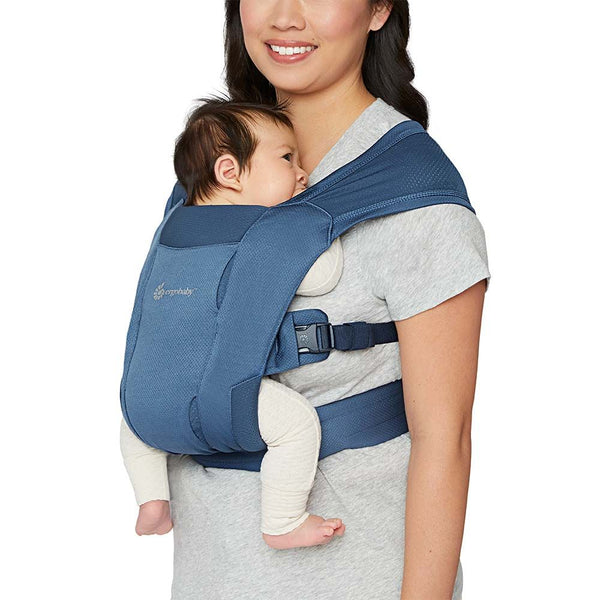 Ergobaby Embrace Soft Air Mesh Newborn Baby Carrier – Blue
