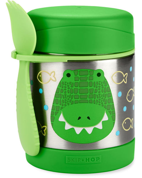 SKIP HOP Zoo Insulated Food Jar - Crocodile
