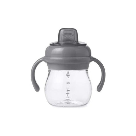 OXO TOT Grow Soft Spout Cup with Removable Handles - Grey