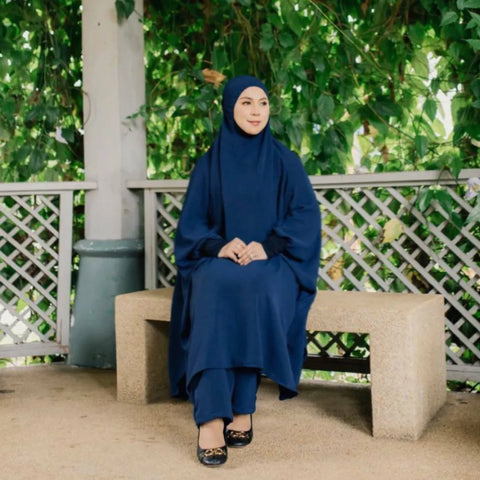 Blouse Khimar Jemima Blue
