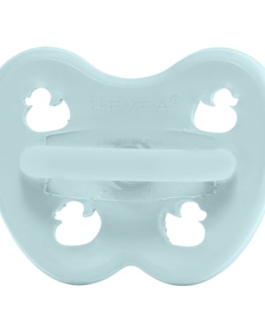 Hevea Pacifier — Orthodontic 0-3months Baby Blue