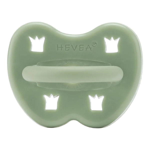 Hevea Pacifier — Orthodontic 3-36months Moss Green
