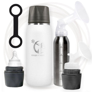 [Ceres] Breastmilk Chiller Basic Set — White
